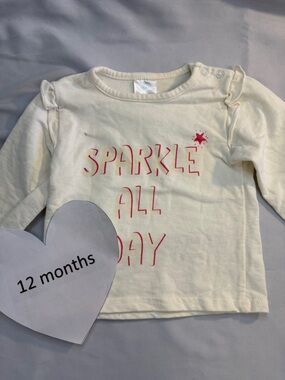 Baby Mode - Cream Long Sleeve Sweater